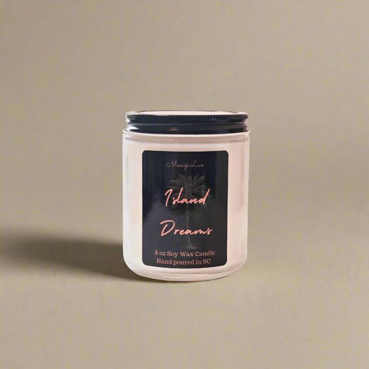 Island Dreams Coconut Soy Wax Candle