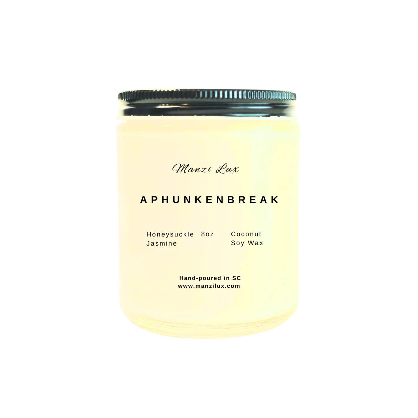 Aphunkenbreak Coconut Soy Wax Candle