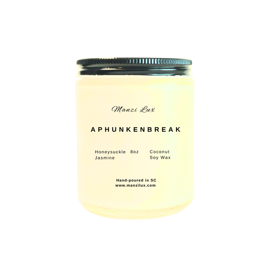 Aphunkenbreak Coconut Soy Wax Candle