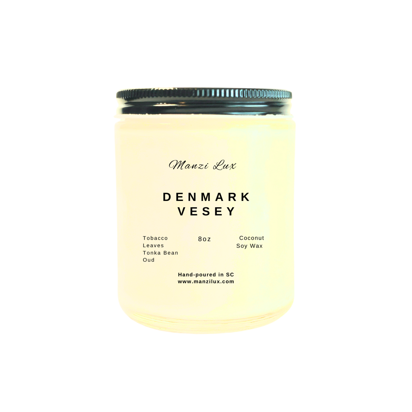 Denmark Vesey Coconut Soy Wax Candle