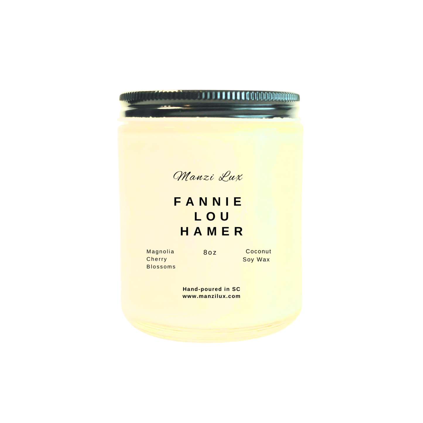 Fannie Lou Hamer Coconut Soy Wax Candle