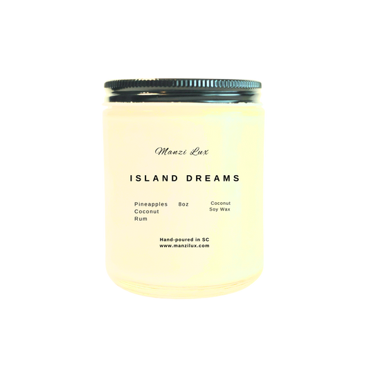 Island Dreams Coconut Soy Wax Candle