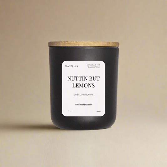 Nuttin' But Lemons Coconut Soy Wax Candle